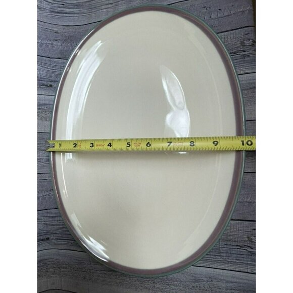 Pfaltzgraff Juniper Green Oval Serving Platter 14" USA - Picture 9 of 11